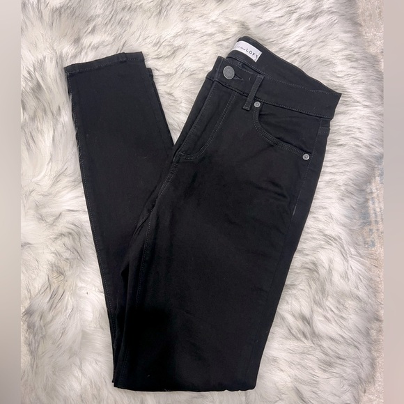 LOFT Denim - LOFT Black Skinny Jeans Stretch Fit Size 27/4.